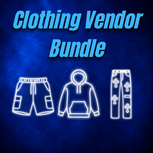 CLOTHING VENDOR BUNDLE